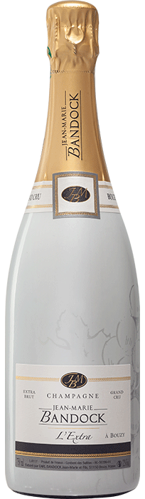 Cuvée L'extra of Champagne Jean-Marie Bandock located in Bouzy